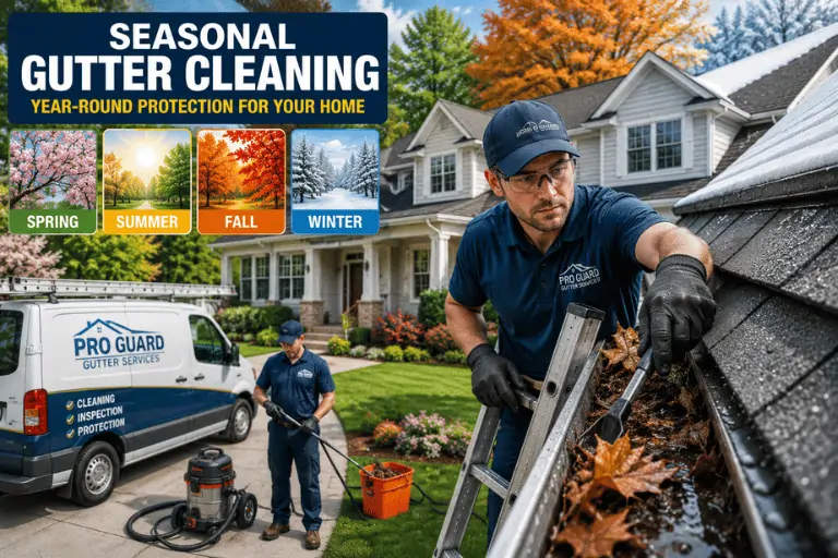 Seasonal Gutter Cleaning