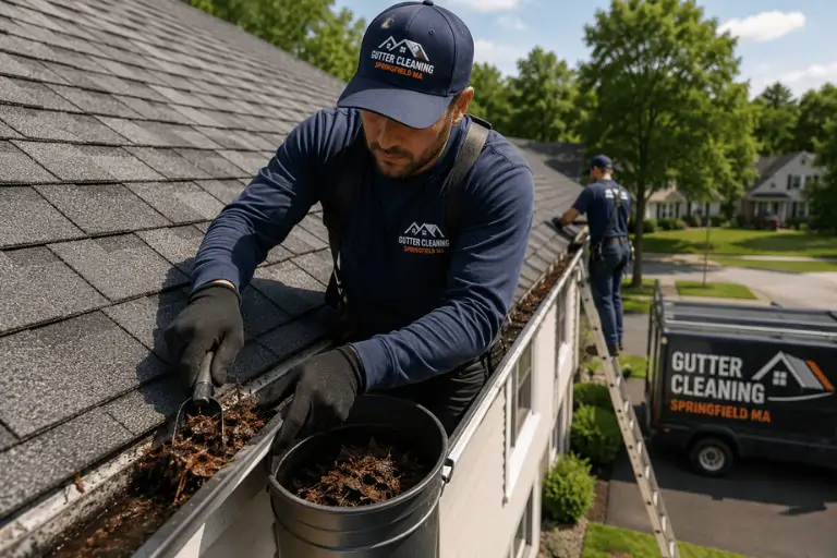 roofline gutter cleaning