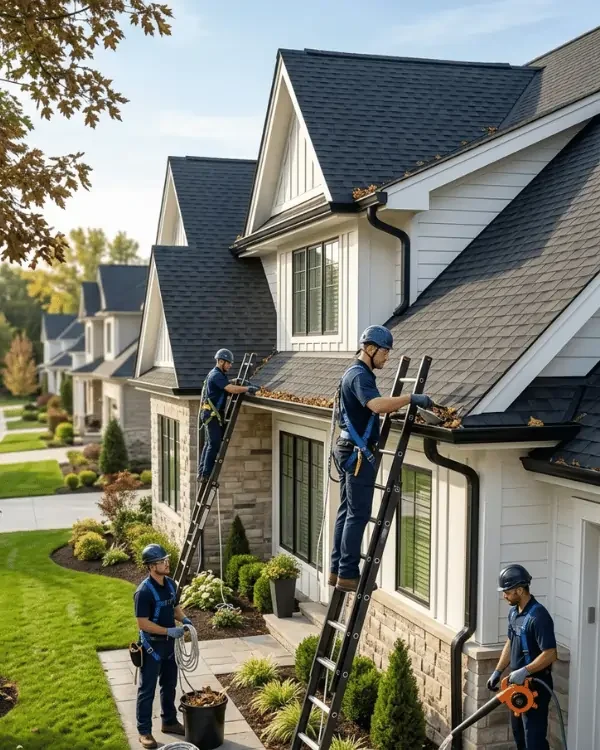 Professional gutter team serving Springfield, MA homeowners